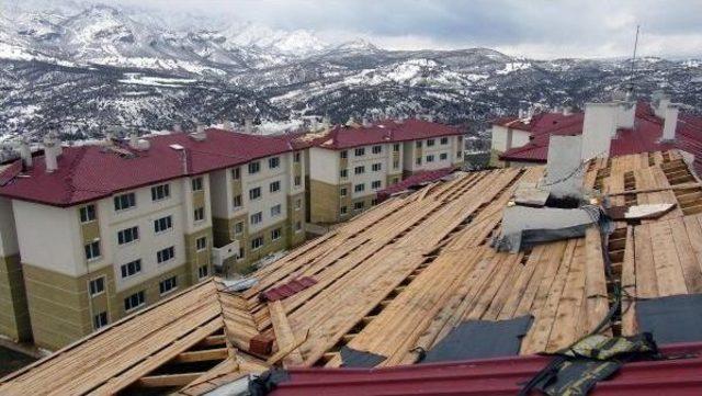 Bingöl, Tunceli Ve Elazığ'da Kar Yolları Kapattı (3)