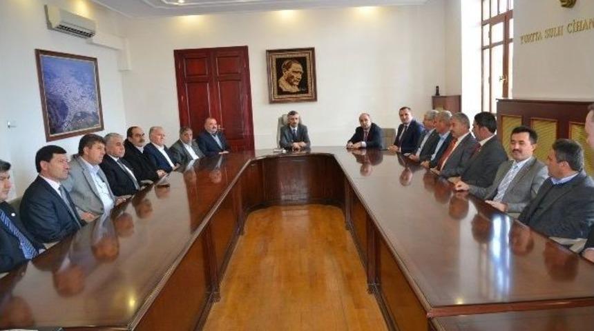 Kuzey Manisa Birlik Platformu&rsquo;ndan Vali Bektaş&rsquo;a Ziyaret