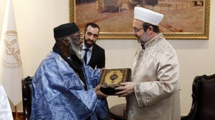 Fildişi Sahili Y&uuml;ksek İslam Konseyi&rsquo;nden Diyanet&rsquo;e Ziyaret
