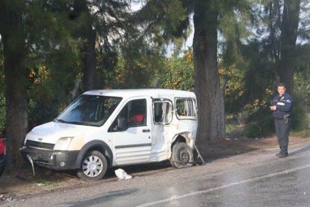 Mersin'de Zincirleme Kaza: 1 Ölü, 1 Yaralı