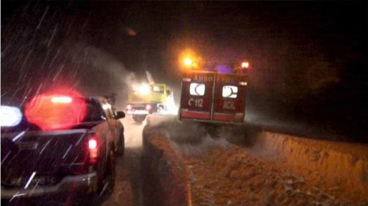 Muş&rsquo;ta Hasta Kurtarma Operasyonu