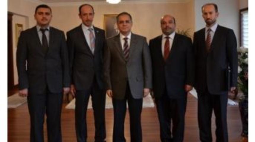 Diva-sen&rsquo;den, Vali S&uuml;leyman Tapsız&rsquo;a Nezaket Ziyareti