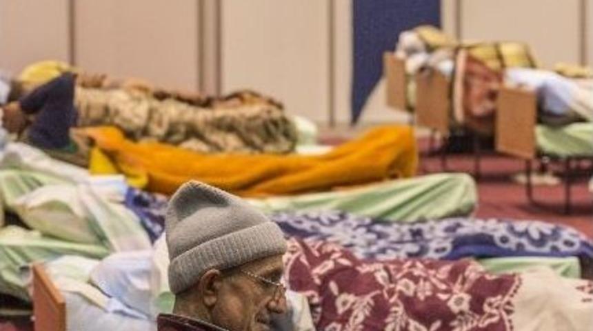 Evsizlere En Soğuk Gecede Sıcacık Yuva