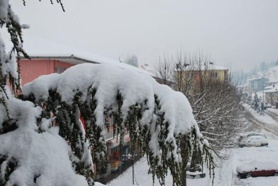 Pazarlar&rsquo;da Muhteşem Kar Manzaraları