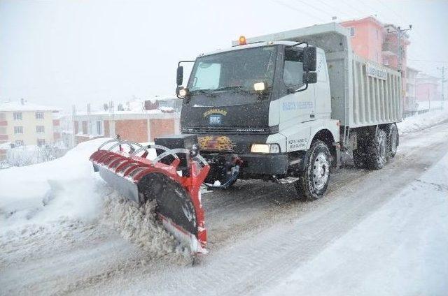 Bilecek Belediyesi’nin Kışla Mücadele Çalışmaları Aralıksız Sürüyor