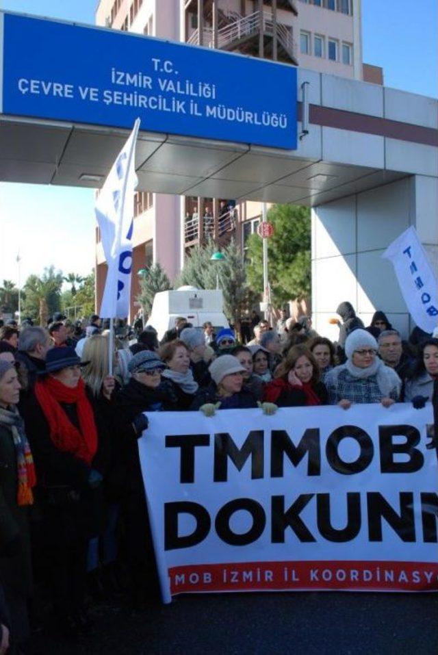 Tmmob'den 'torba Yasa' Protestosu