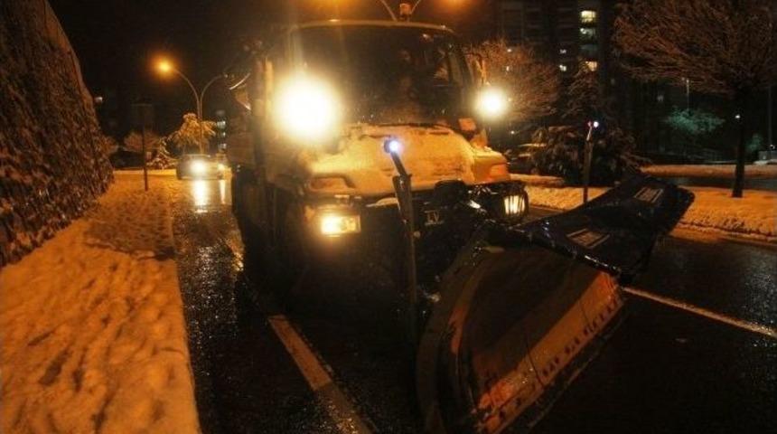 B&uuml;y&uuml;kşehir&rsquo;in &Ccedil;alışmalarıyla Yollar Kapanmadı