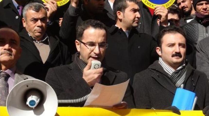 Gaziantep'te Asgari &Uuml;cret Protestosu