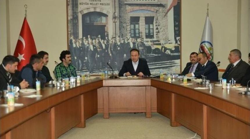 Başkan Yıldırım, Muhtarlarla Bir Araya Geldi