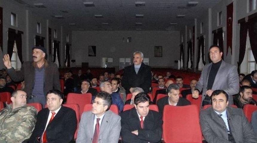 Kaymakam Yonsuz Muhtarlarla Buluştu