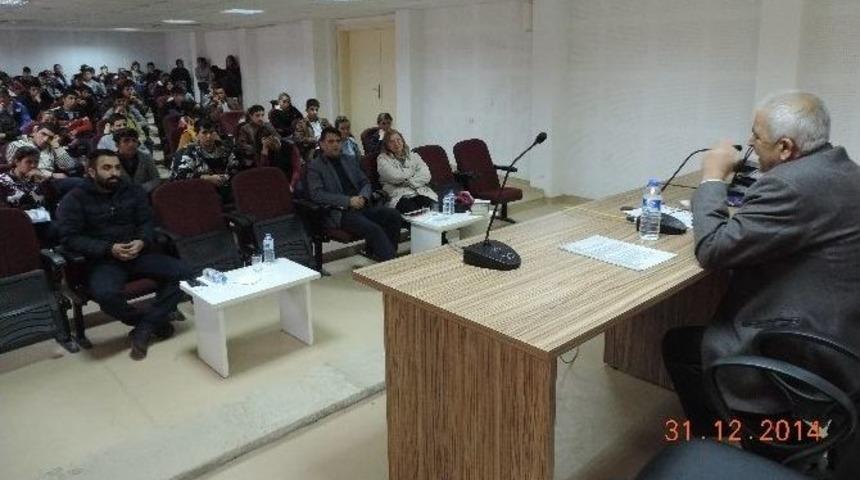 Şair Mehmet T&uuml;rkan &Ouml;ğrencilerle Buluştu