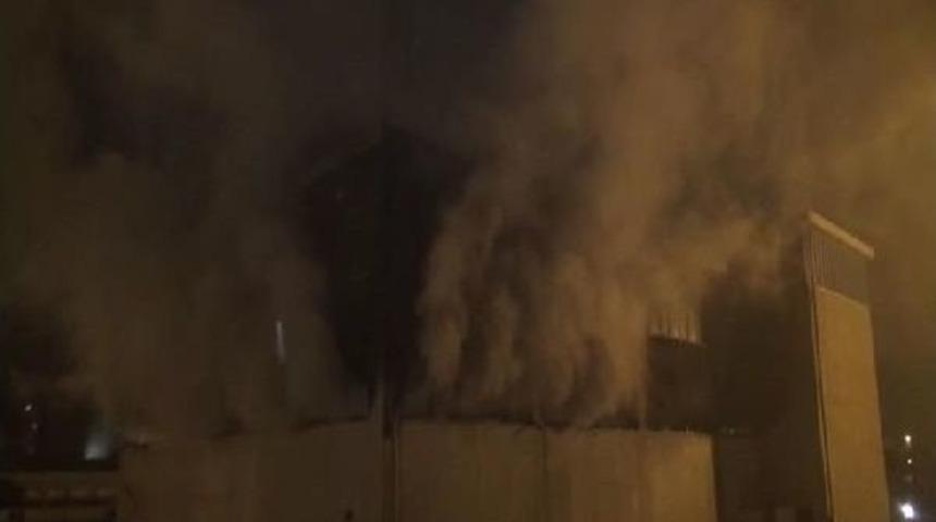 Altın Takı Imal Eden Fabrikada Korkutan Yangın