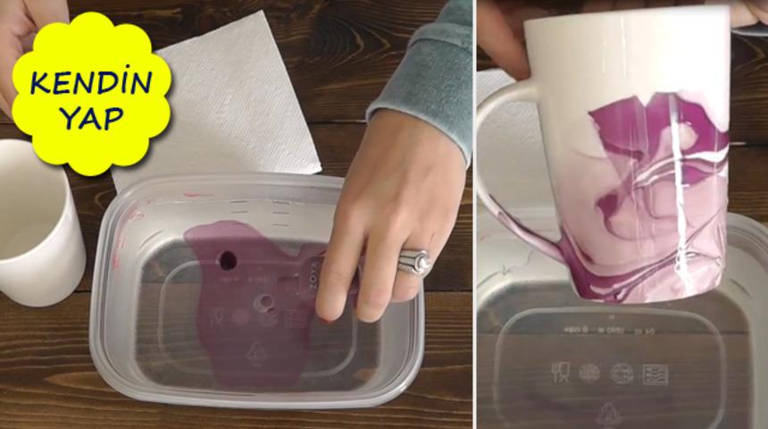 Ojeyle kupalara yeniden hayat verin!