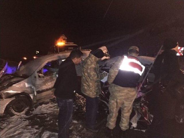 Siirt&rsquo;te Trafik Kazası 1 &Ouml;l&uuml;, 5 Yaralı 1