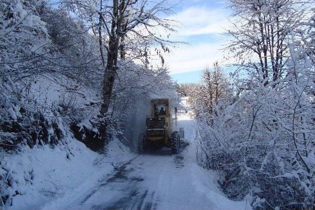 Zonguldak’ta 142 Köy Yolu Ulaşıma Kapalı