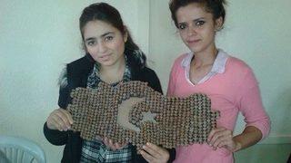 Doğal Objelerle El Sanatları Projesi Devam Ediyor