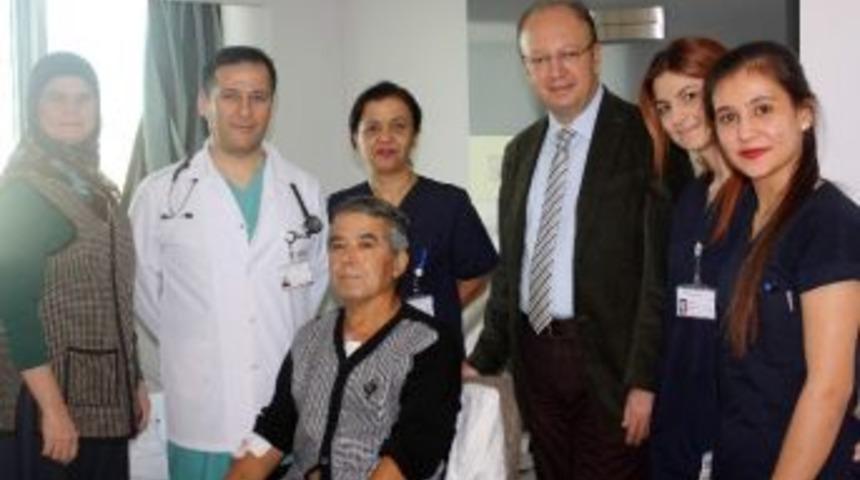 Aort Kapağı Değiştirilen Ve By-pass Ameliyatı Yapılan Hasta Sağlığına Kavuştu