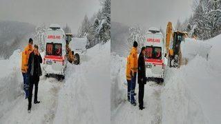 Kaymakam Demir’den Kar Mesaisi