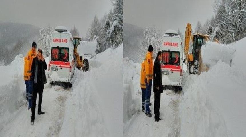 Kaymakam Demir’den Kar Mesaisi