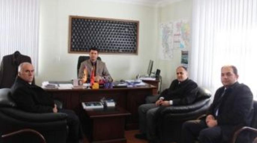 Başkan &Ouml;zaltun&rsquo;dan Karayolları Şube Şefliğine Ziyaret