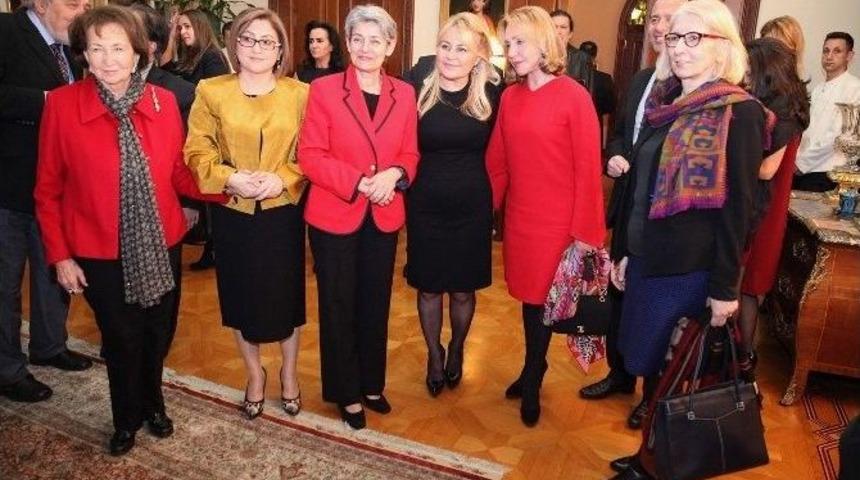 Şahin, Unesco Genel Direkt&ouml;r&uuml; Bokova&rsquo;ya Gaziantep&rsquo;i Anlattı