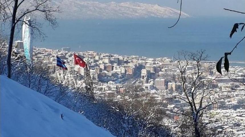 Trabzon G&uuml;neşli Ama Soğuk Bir G&uuml;n Yaşıyor