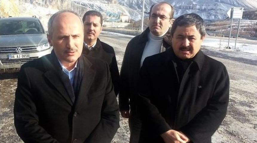 Karayolları Genel M&uuml;d&uuml;r&uuml; Darende&rsquo;yi Ziyaret Etti