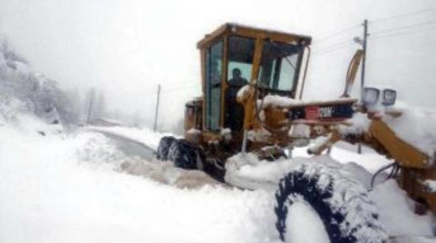 Ordu'da Kar Kalınlığı 1 Metreyi Aştı