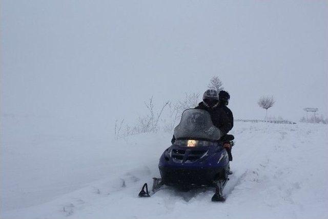 Kar Motoruyla Elektrik Açtılar