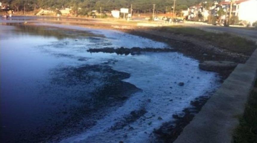 Ayvalık&rsquo;ta Deniz Bile Dondu