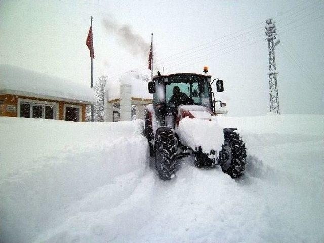 Çatalzeytin’de Buz Devri Yaşanıyor