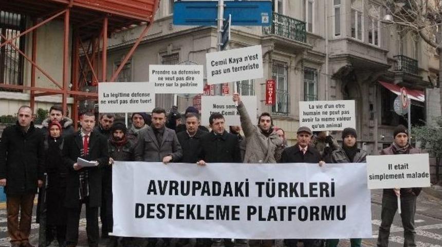 Bel&ccedil;ika&rsquo;da Polis Kurşunuyla &Ouml;len T&uuml;rk İ&ccedil;in İstanbul&rsquo;da Eylem