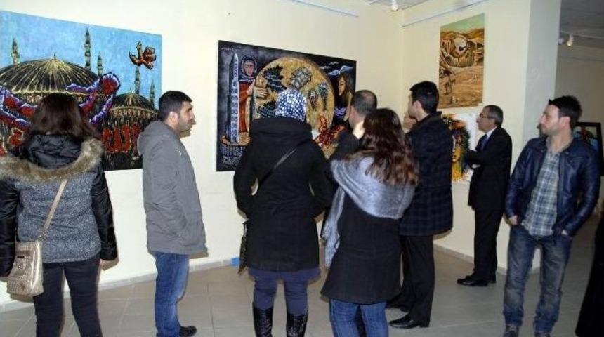 Vali Aksoy, Resim Sergisine Katıldı