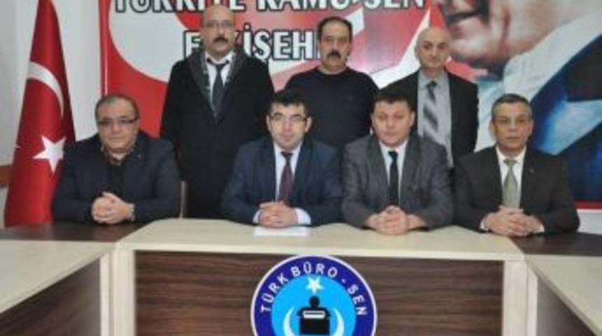 T&uuml;rk B&uuml;ro-sen Eskişehir Şube Başkanı Metin Ucal: