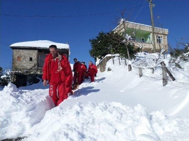 Mahsur Kalan Hastayı Akut Kurtardı