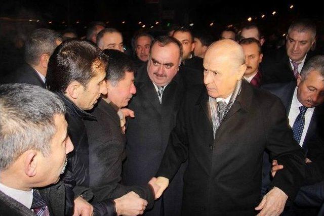 Mhp Genel Başkanı Bahçeli Kayseri’de