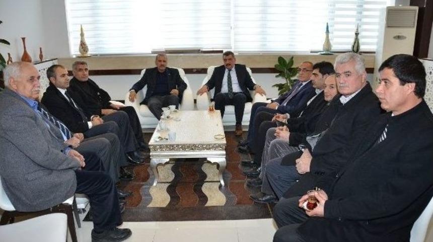 Milletvekili Şahin, Başkan G&uuml;rkan&rsquo;ı Ziyaret Etti