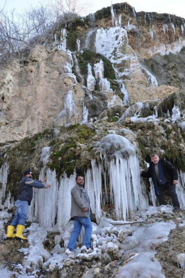 Güney Şelalesi Dondu