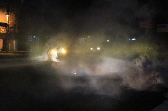 Silopi de Pkk Yandaşları Kimlik Kontrol&uuml; Yaptı, Polis M&uuml;dahale Etti 1