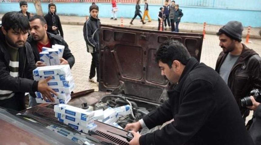 İslahiye'de Ka&ccedil;ak Sigara Operasyonu: 3 G&ouml;zaltı