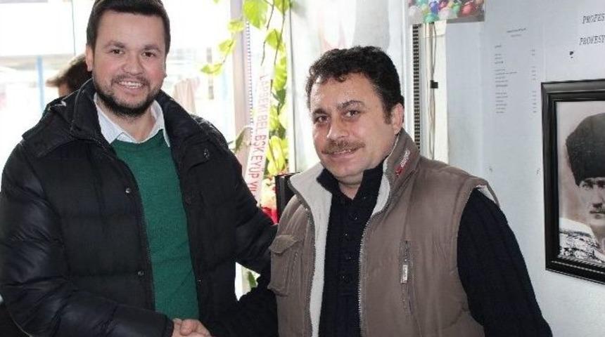 Lapseki Belediye Başkanı Yılmaz, 10 Ocak &Ccedil;alışan Gazeteciler G&uuml;n&uuml;n&uuml; Kutladı