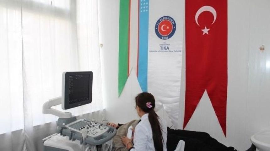 &Ouml;zbekistan Andican Devlet Tıp Enstit&uuml;s&uuml;&rsquo;ne Cihaz Desteği