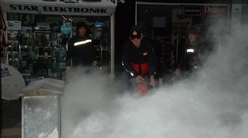 Didim&rsquo;de Trafo Patlaması Korkuttu