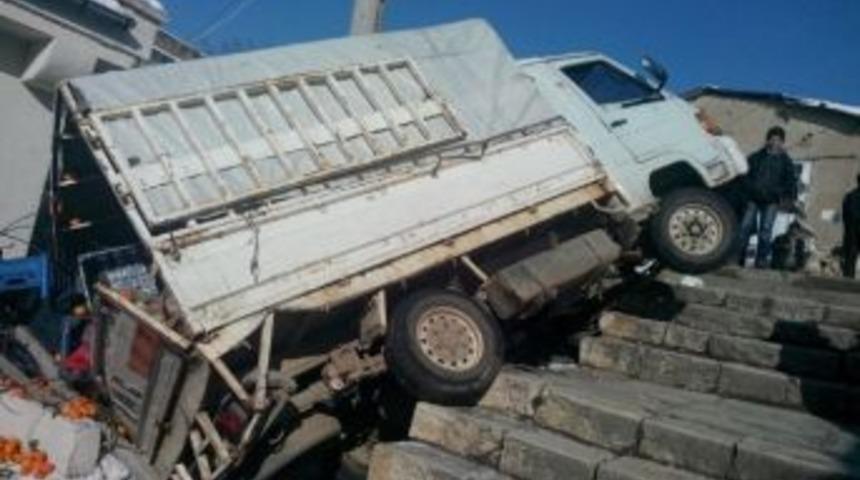 Ergani&rsquo;de Trafik Kazası: 1 Yaralı