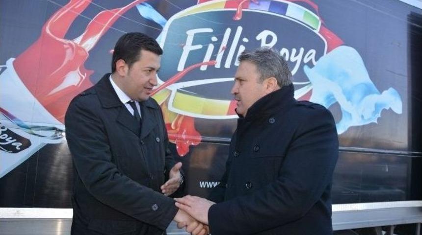 Yunusemre Belediyesi&rsquo;nden Okullara Boya Desteği