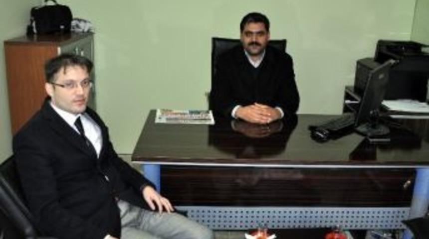 Kaymakam Efendioğlu&rsquo;ndan İha Muhabirine Ziyaret