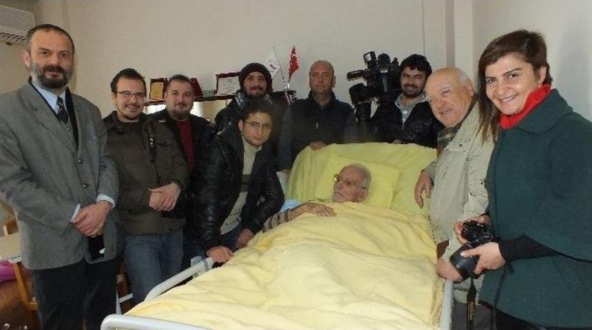 Marmaris&rsquo;te Gazeteci Şel&ccedil;uk Kardaş&rsquo;a Anlamlı Ziyaret