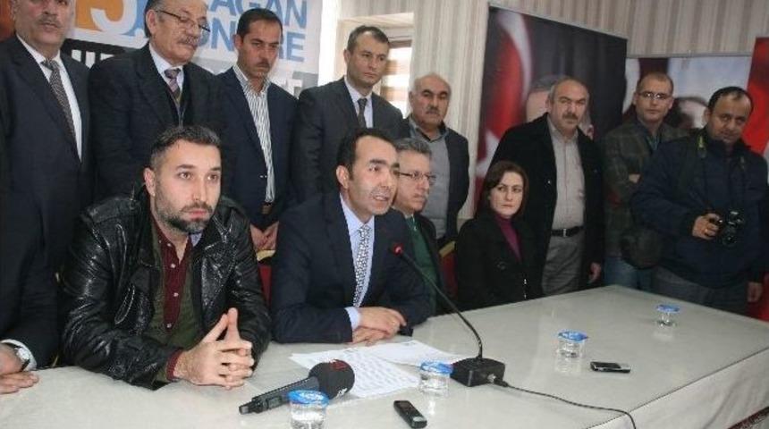 Ak Parti İl Başkanı Lekesiz, Adaylığını A&ccedil;ıkladı