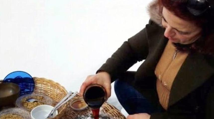 (&ouml;zel Haber) Kaz Dağları&rsquo;nda, Kar Tatlısı Karsamba&ccedil; Yapıldı