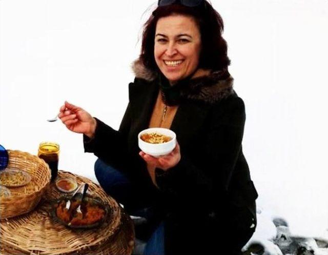 (&ouml;zel Haber) Kaz Dağları&rsquo;nda, Kar Tatlısı Karsamba&ccedil; Yapıldı 1